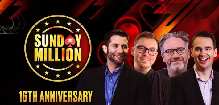 Watch the Final Day of the $10,000,000 GTD Sunday Million 16th Anniversary ft. Lena900 live here!