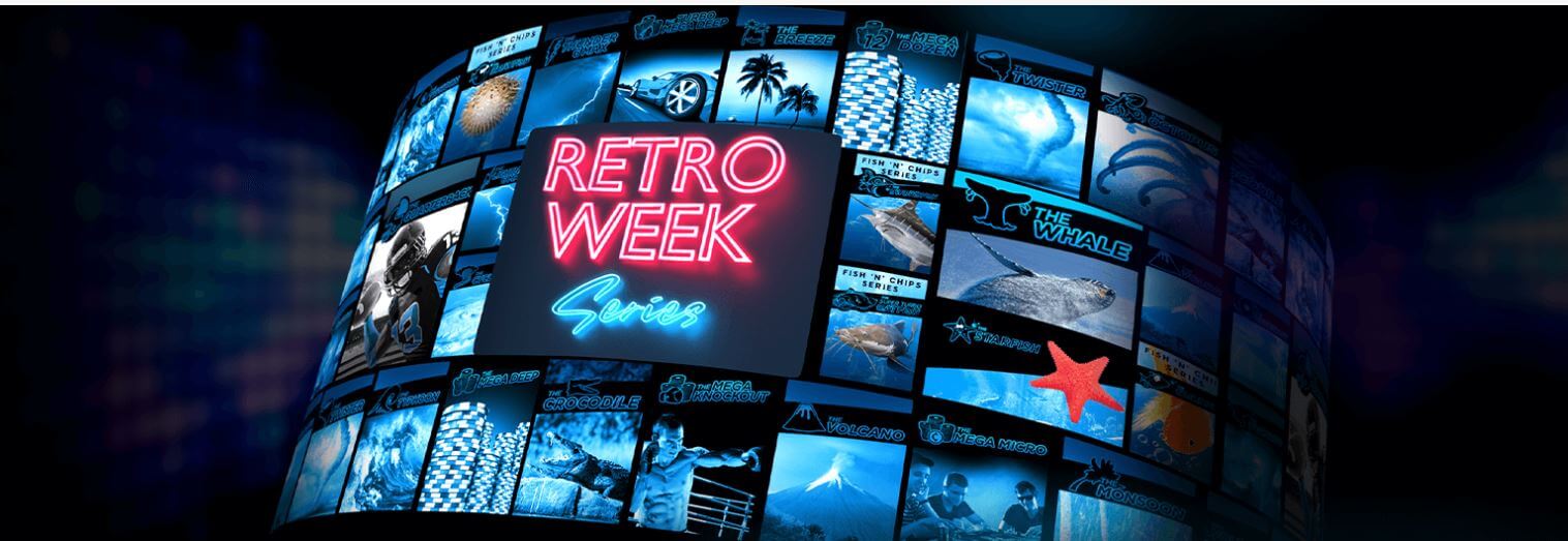 Join the $888,000 Retro Week series at 888poker and play your faves from the past