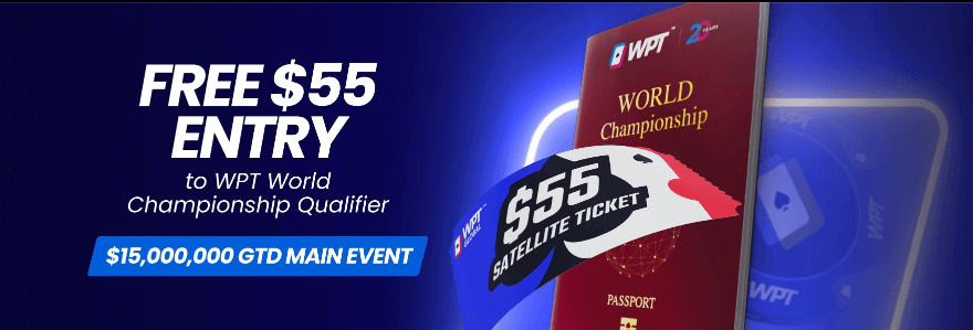 WPT $55 Tournament Ticket