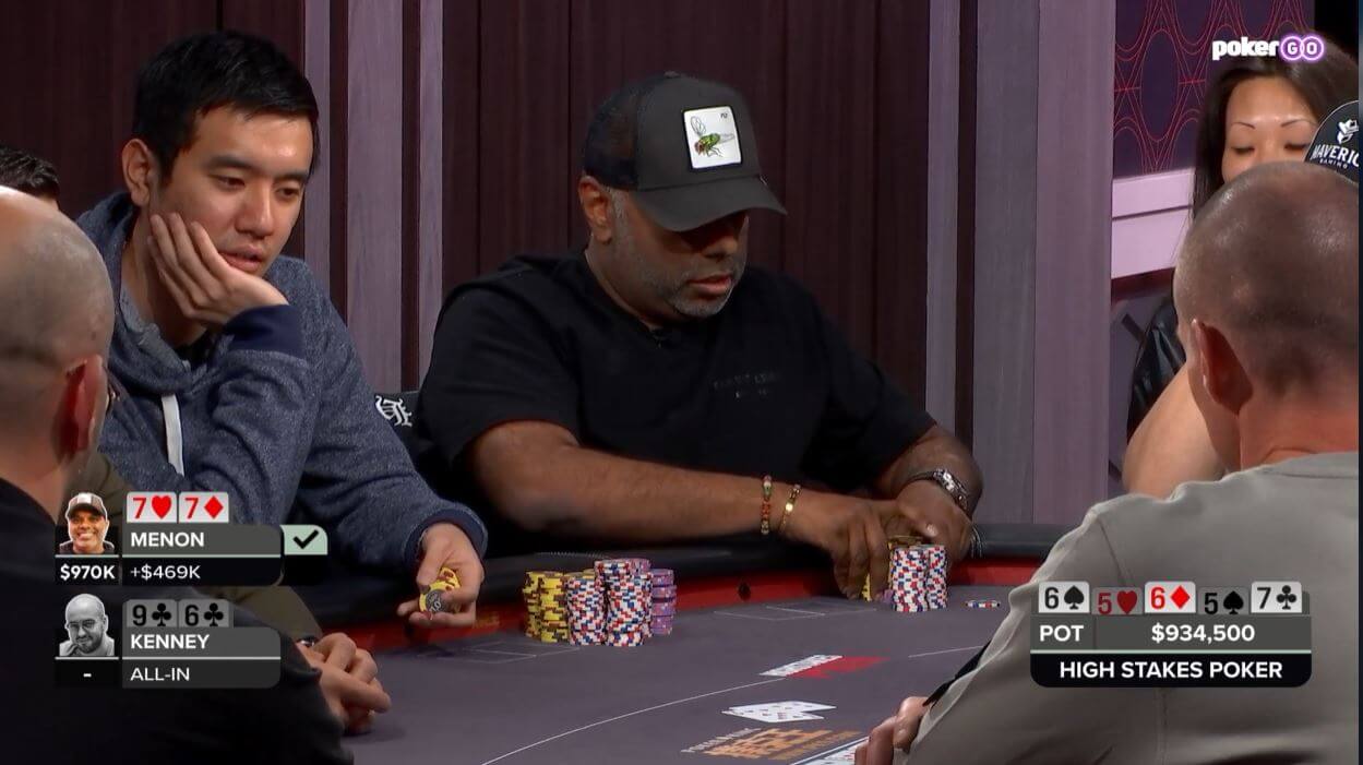 The Best Hands of High Stakes Poker Season 9 Episode 12 – Krish Wins a $934,500 Pot From Bryn Kenney