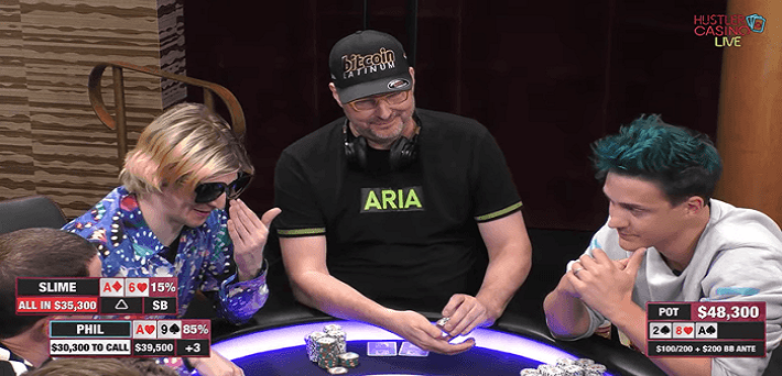 Did Phil Hellmuth Angle Shoot on the Hustler Casino Live Stream?