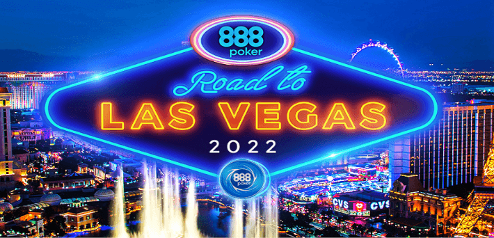 Win a $13,000 WSOP Main Event Package from only 1 Cent in the Road to Las Vegas 2022 at 888poker!