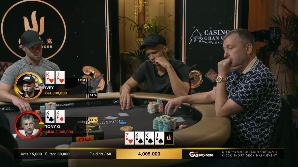Poker Hand of the Week – Phil Ivey Soul Reads Tony G in an Insane Hand!