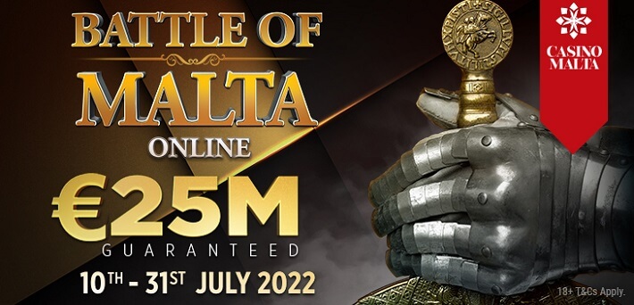 GGNetwork Launches €25,000,000 Guaranteed Battle Of Malta Online 2022