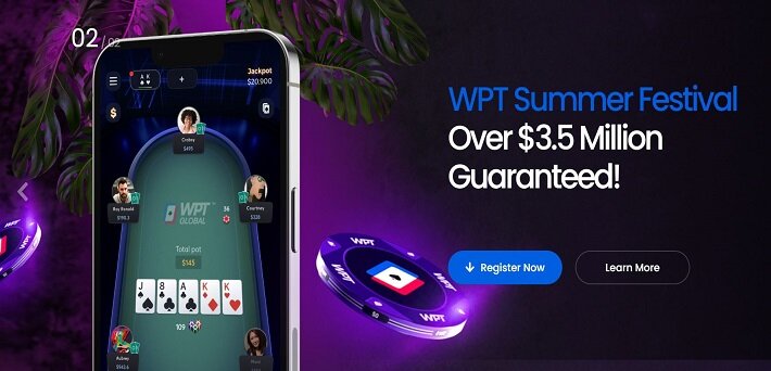 More than $3,500,000 Guaranteed at the WPT Global Summer Festival