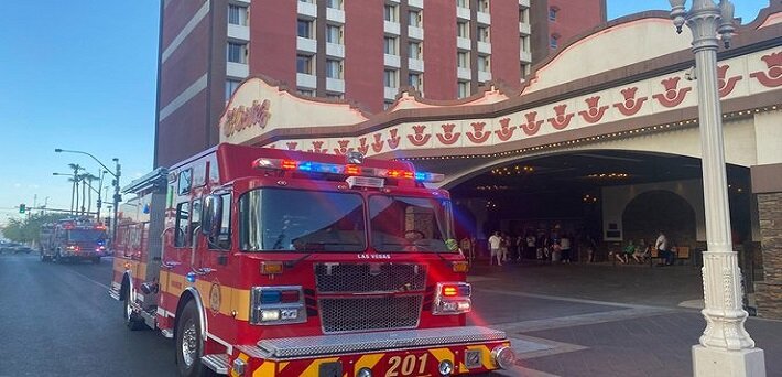 El Cortez The Oldest Casino in Las Vegas Evacuated Amid Arson Spree