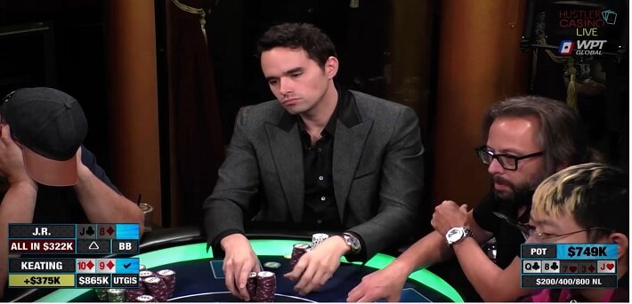Poker Hand of the Week – Alan Keating Wins The Biggest Pot In Hustler Casino Live History