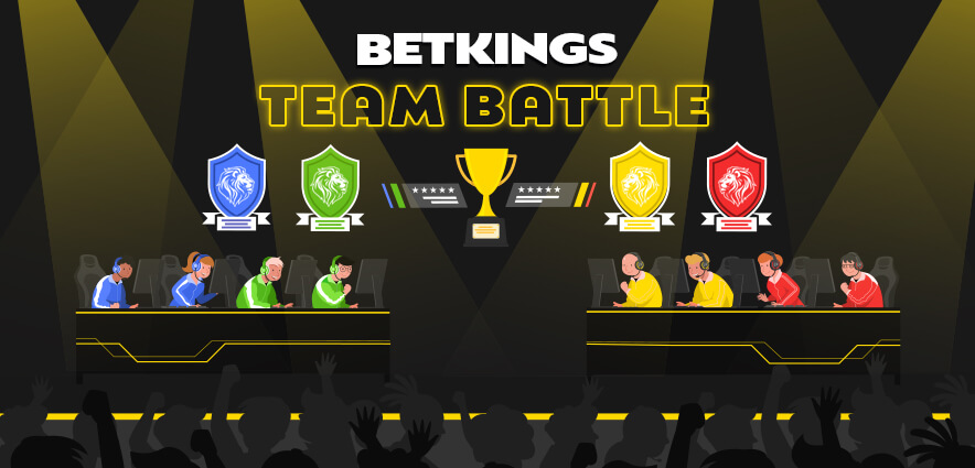 Huge cash prizes up for grabs at the BetKings Team Battle