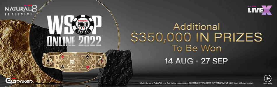 Play WSOP Online on Natural8 And Win Exclusive Prizes!