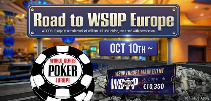 Exclusive 2022 WSOP Europe Satellites Running Now At GGPoker