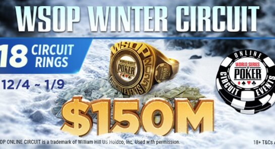More than $150,000,000 Up For Grabs at the WSOP Winter Circuit at GGNetwork