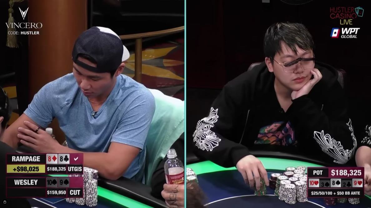 Poker Hand of the Week – Rampage wins the biggest pot of his life at HCL