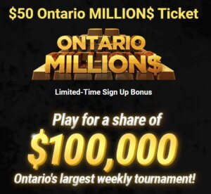 Best WSOP Ontario Bonus