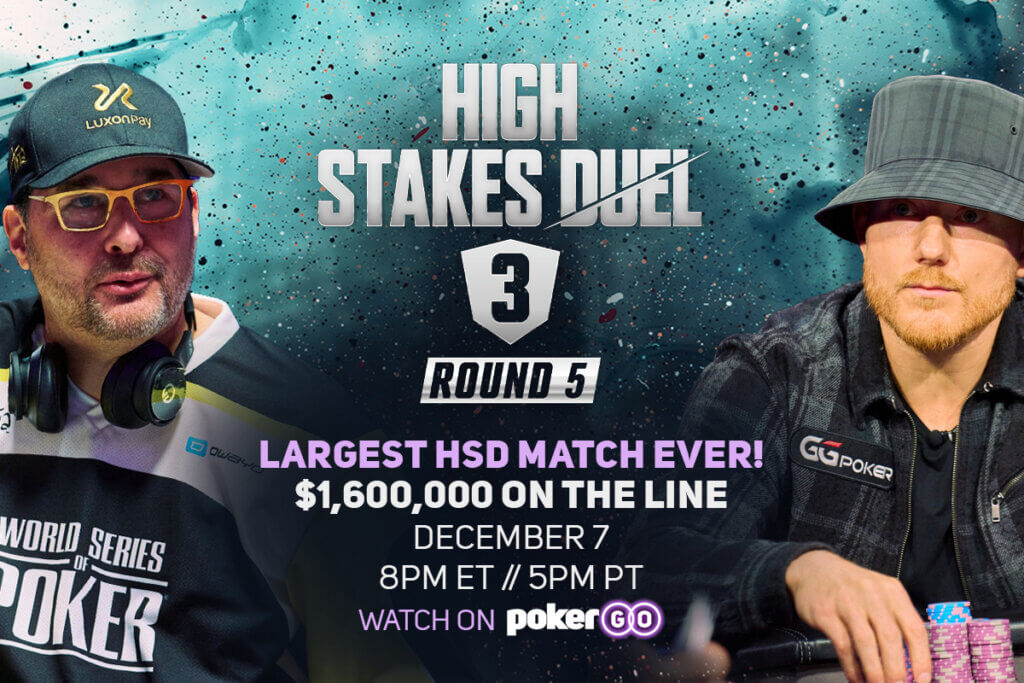 Jason Koon To Battle Phil Hellmuth Tonight for $1,600,000 in Largest High Stakes Duel Ever