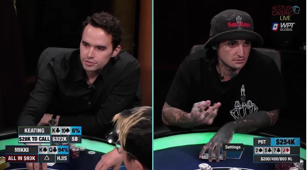Poker Hand of the Week – Is this the sickest read of all time by Mikki vs. Alan Keating?