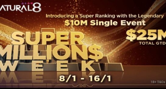 $25,000,000 Guaranteed at the 2023 Super MILLION$ Week on GGNetwork
