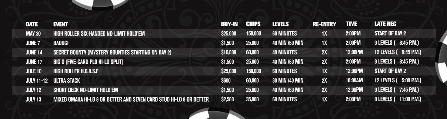 2023-World-Series-of-Poker-Schedule-Released