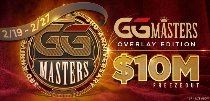 At Least $1,000,000 In Overlay Guaranteed For Upcoming GGMasters Overlay Edition