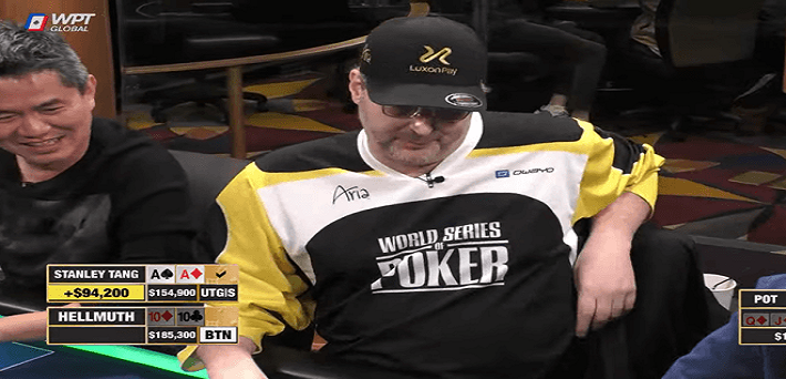 Phil Hellmuth sets new Personal Loss Record on Hustler Casino Live then Rage Quits Live at the Bike