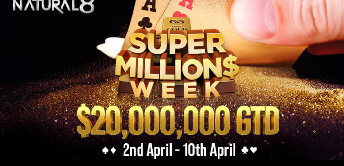Super MILLION$ Week is back at GGNetwork with $20,000,000 in guaranteed prize pools