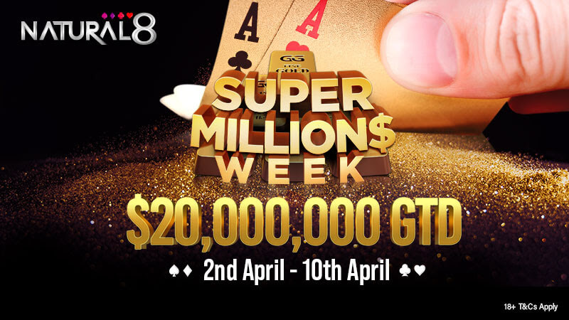 Super MILLION$ Week is back at GGNetwork with $20,000,000 in guaranteed prize pools