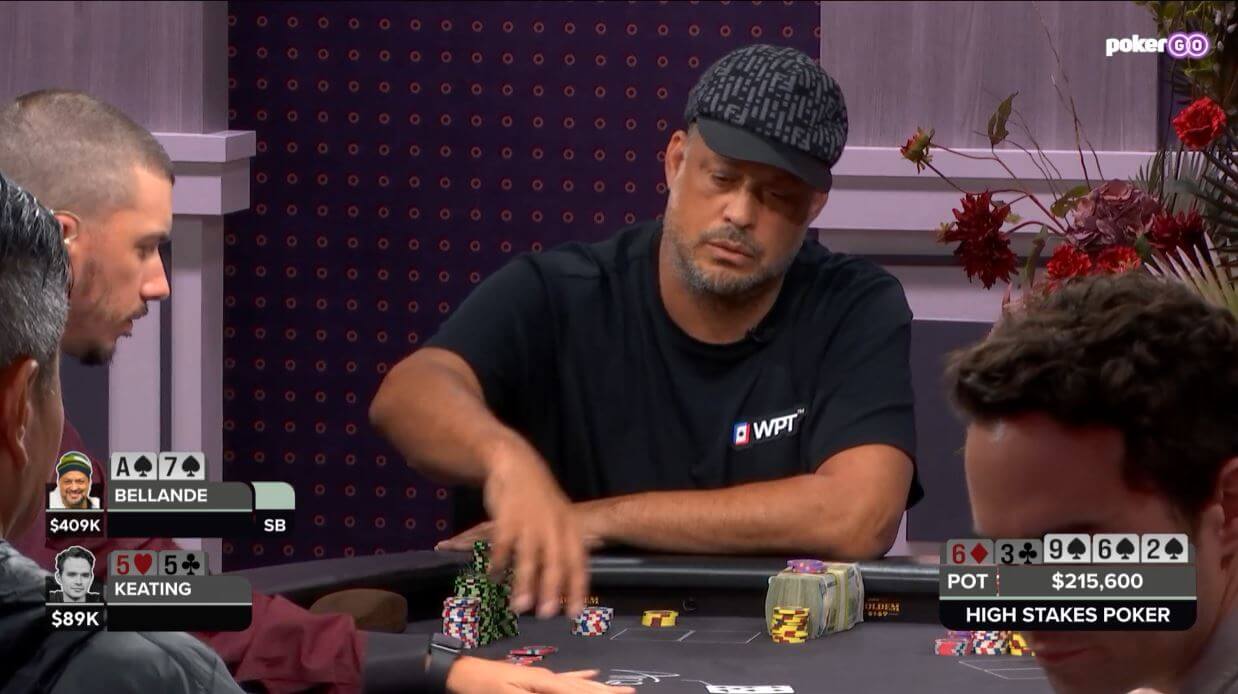 High Stakes Poker Season 10 Episode 13 Highlights - Alan Keating Gets Slaugthered On His High Stakes Poker Premiere (2)