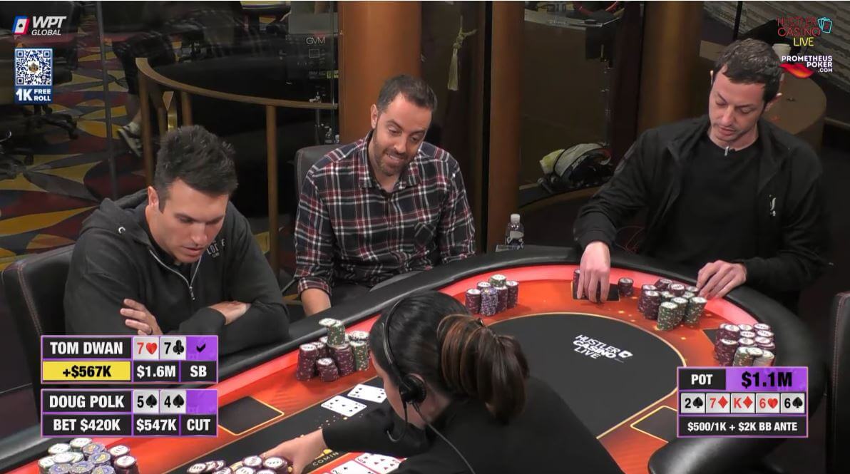 WATCH THE MILLION DOLLAR GAME FT. TOM DWAN AND DOUG POLK LIVE HERE!
