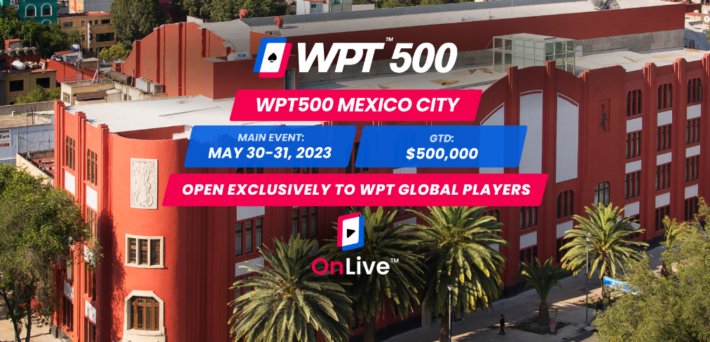 WPT GLOBAL LAUNCHES HYBRID ONLINE WPT500 MEXICO