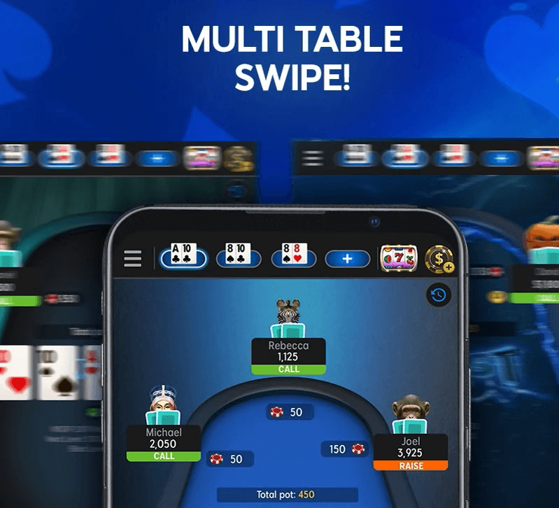 888poker android app multiple tables