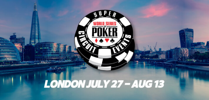 FULL WORLD SERIES OF POKER SUPER CIRCUIT LONDON SCHEDULE RELEASED