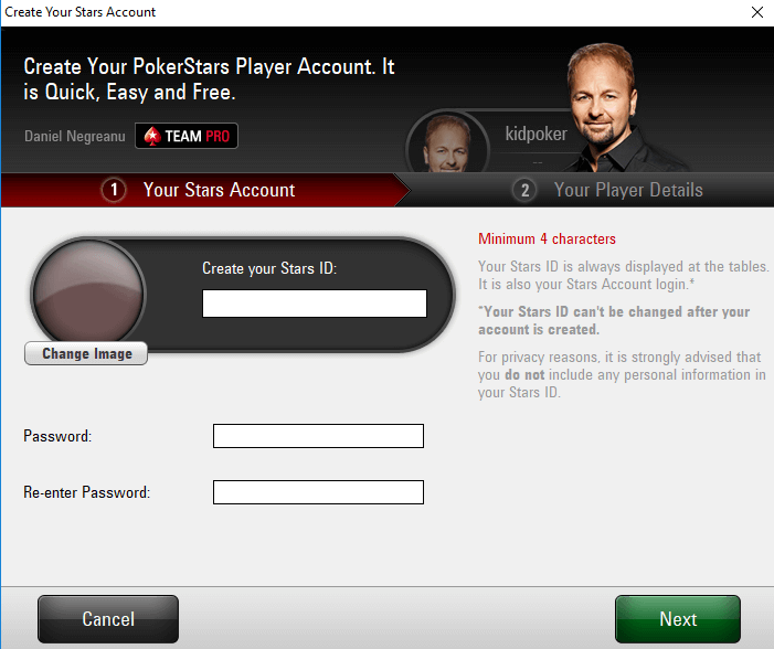 PokerStars Sign Up