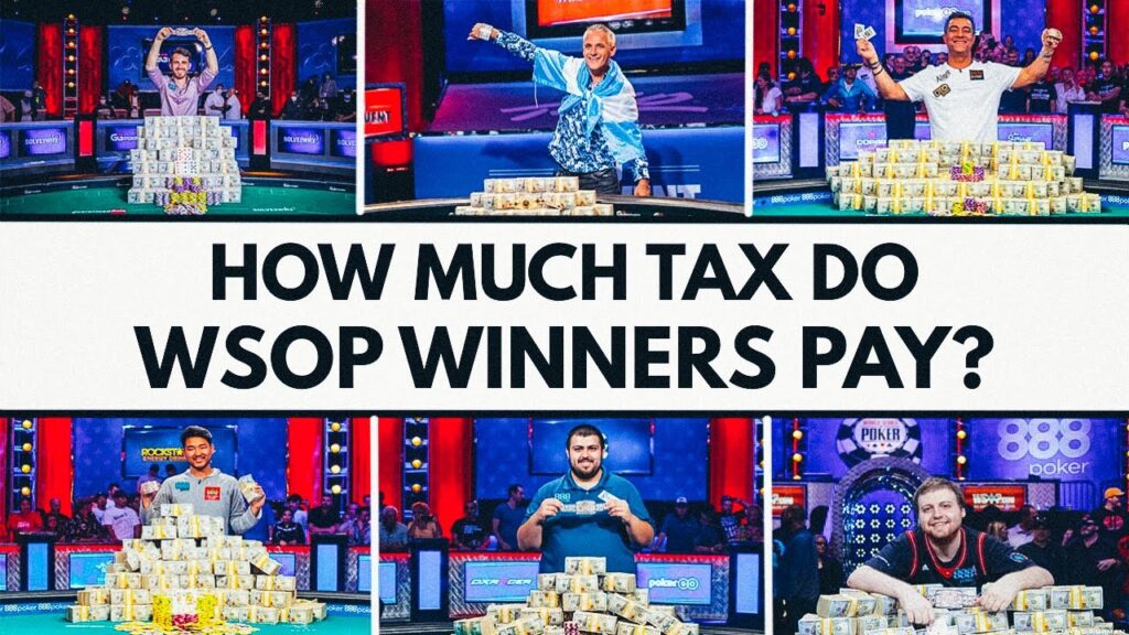 2023 WSOP Main Event Final Table Taxes and Real Winnings