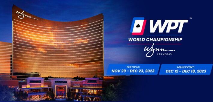 Win your way to the 2023 WPT World Championship from only $5 at WPT Global
