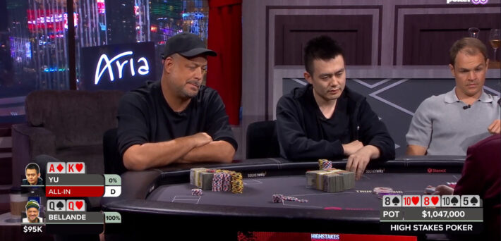 High Stakes Poker - A $1,047,000 Pot and Eric Persson loses $700,000 within one episode!