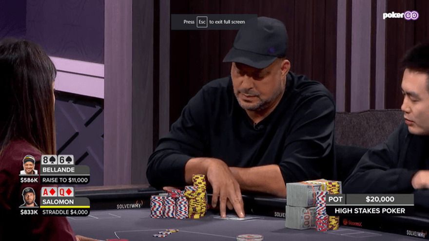 High Stakes Poker - Rob Yong Wins A Monster Pot, JRB On A Downswing
