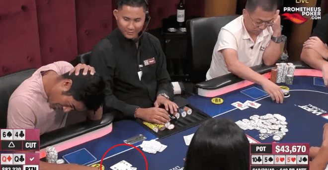 San Man loses $21,000 after misreading his hand on Hustler Casino Live