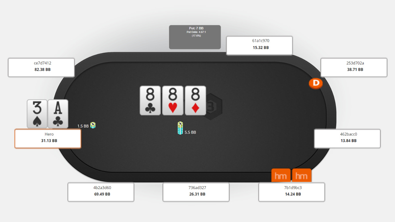Bet Sizing in Poker Tournaments31