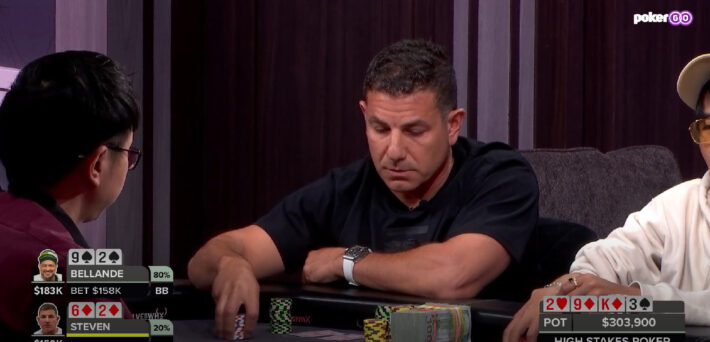 Poker Hand of the Week - Brandon Steven Misplays His Hand in a $303,900 Pot