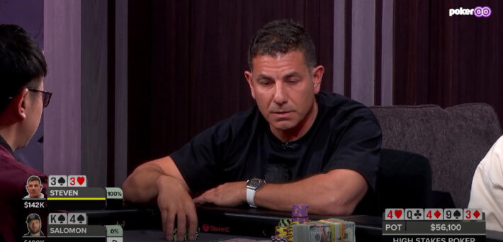 Poker Hand of the Week - Brandon Steven turns his hand into a bluff and rivers a Full House