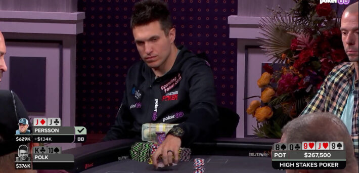 High Stakes Poker - Doug Polk Loses Two Huge Pots In A Row