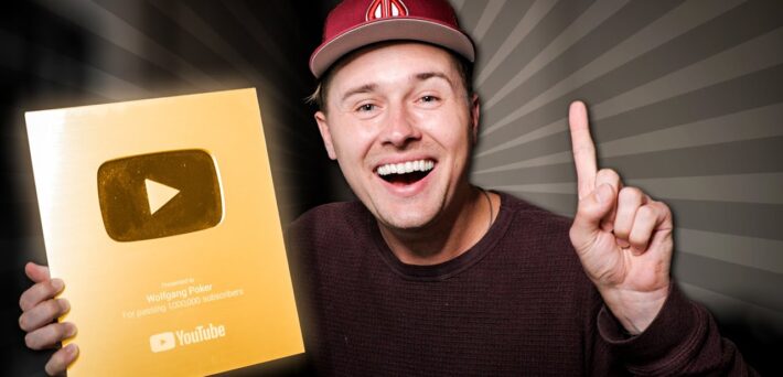 Wolfgang Poker First Poker Vlogger to Reach 1 Million YouTube Subscribers