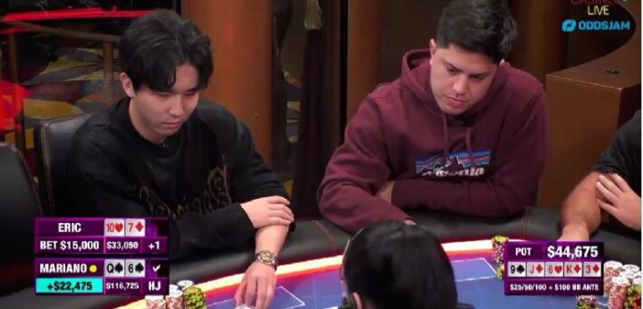 Poker Hand of the Week - Mariano