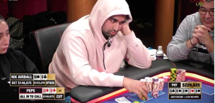 Poker Hand of the Week – Nik Airball Destroys Pepe With Epic Bluff