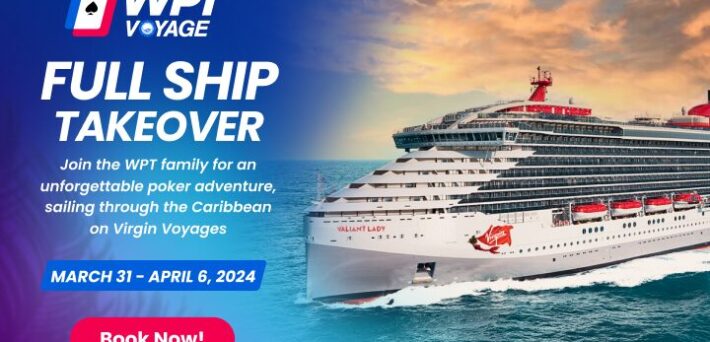 Win a $12,400 WPT Voyage Package and sail through the stunning Carribean
