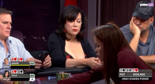Poker Hand of the Week - Jennifer Tilly Makes A Big Move on High Stakes Poker