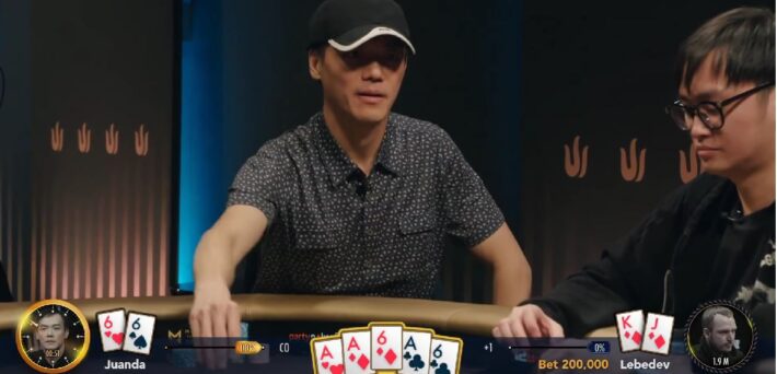 Poker Hand of the Week- Sergey Lebedev Bluffs John Juanda Off Quads!