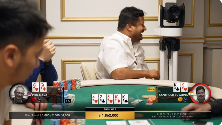 Santosh Suvarns joins High Stakes Poker