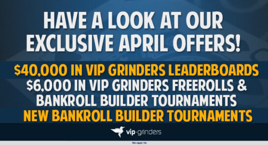 VIP-Grinders Promotions in April 2024