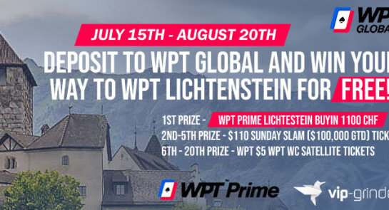 Win a buy-in for the WPT Lichtenstein with VIP-Grinders