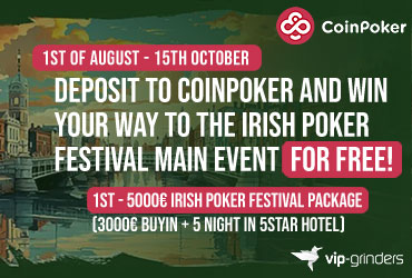 CoinPoker 5000€ Irish Poker Festival 370x250